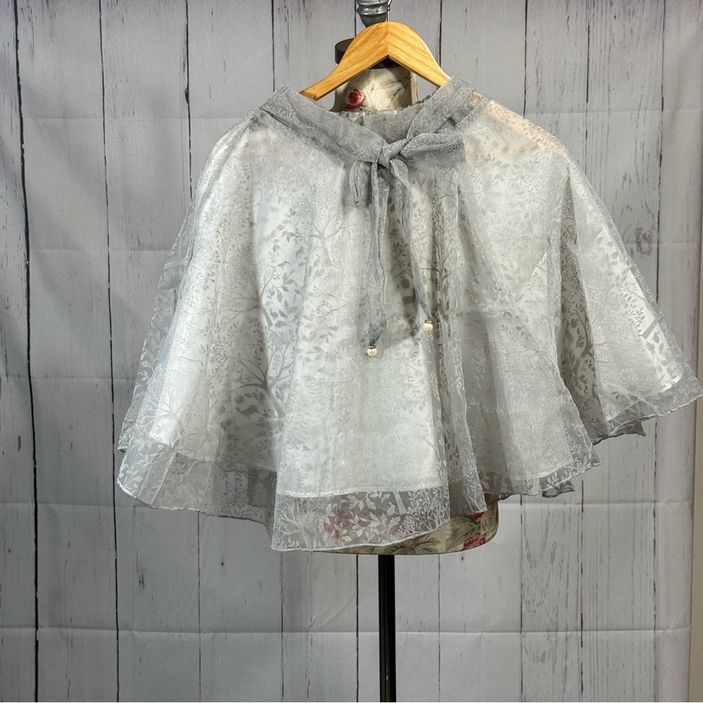E10 cute silver skirt
